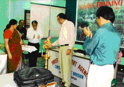 Inauguration ceremony of the training programme